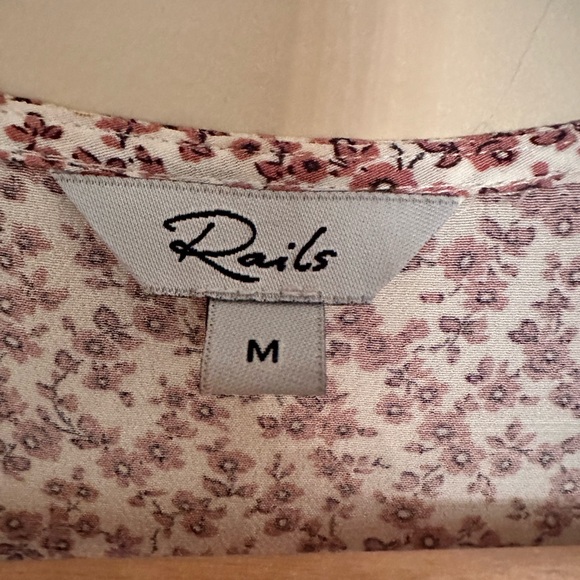 Rails Print Midi Dress. Size Medium. - Picture 3 of 4